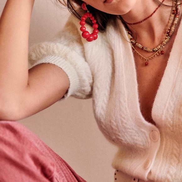 Sezane Cardigans made in Italy NWT - Picture 3 of 4